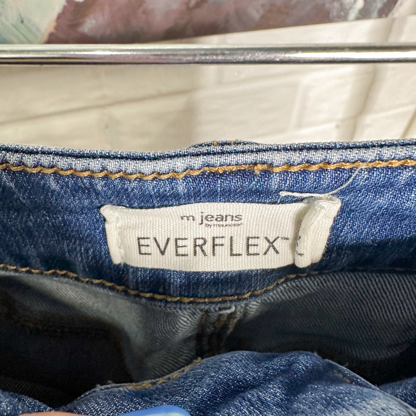 Maurice’s Everflex High Rise Front Seam Skinny Jeans (4 Short)