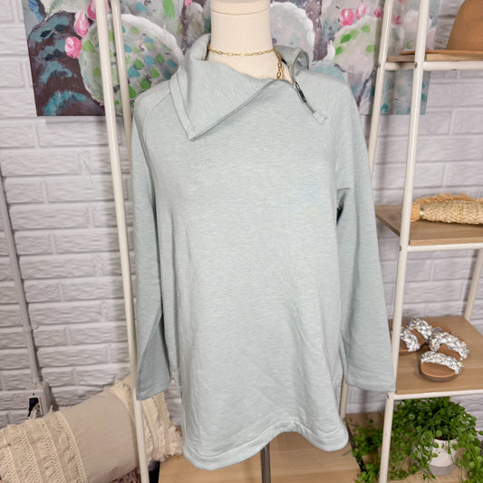Lou & Grey New Pale Green Pullover (XS)