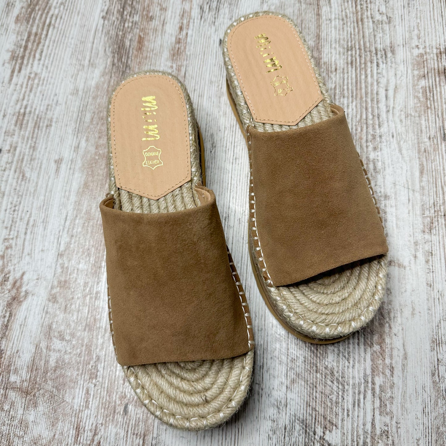 Vici Isolda Platform Espadrille Sandals in Taupe Size 8.5