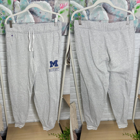 Champion Michigan Wolverines Sweatpants Size Medium