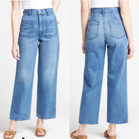 Evereve AMO NEW Patch Pocket Pant Jeans in Delight (27)