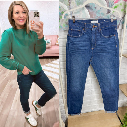 LOFT Dark Wash Skinny Jeans (27/4)