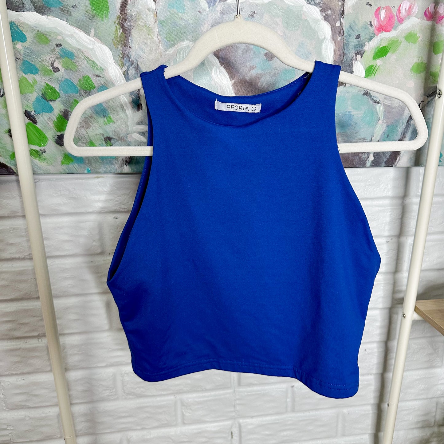 Two Athletic Crop Tank Bundle (L)