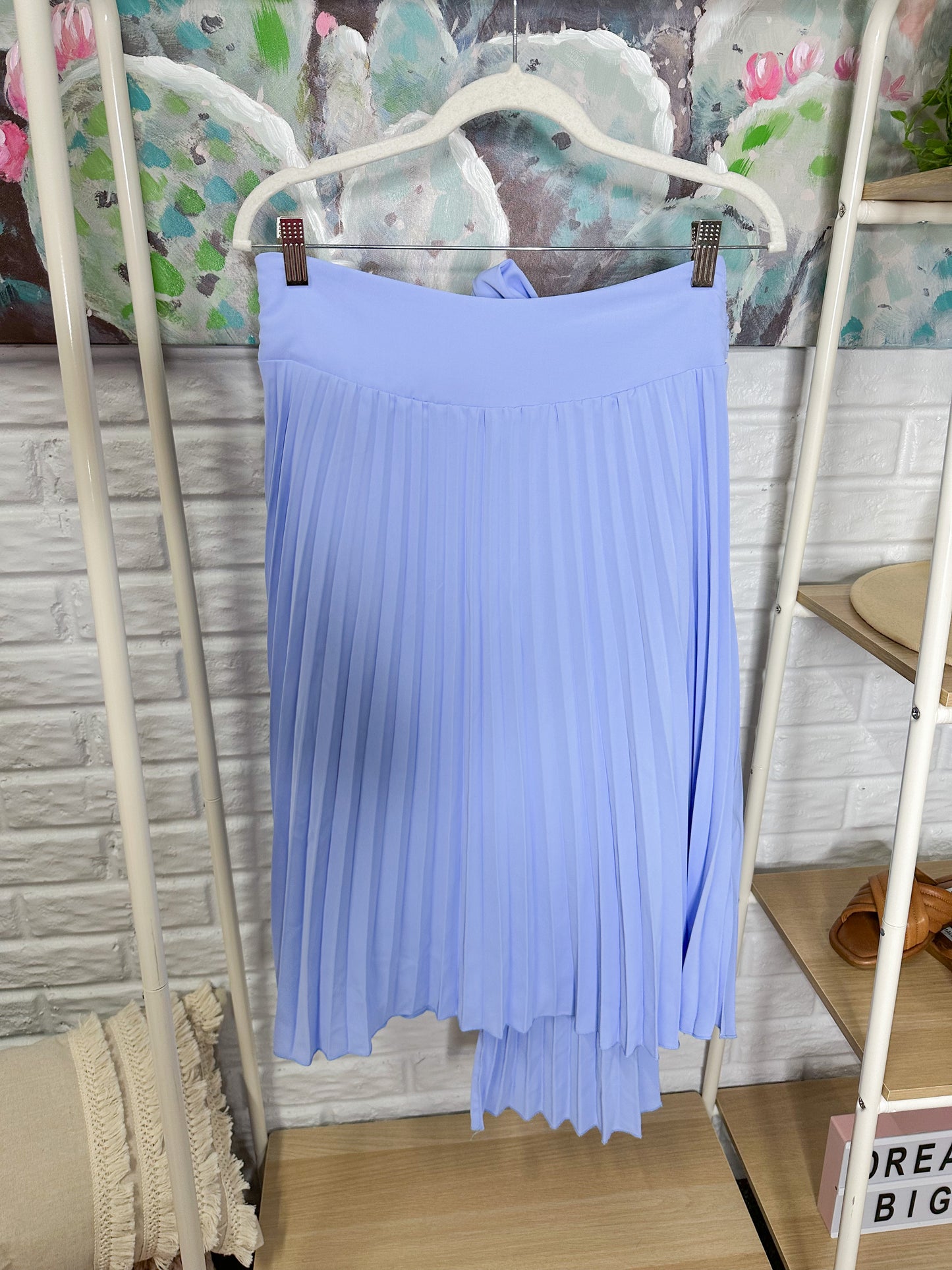 Prettygarden New Asymmetrical Pleated Skirt Size Medium