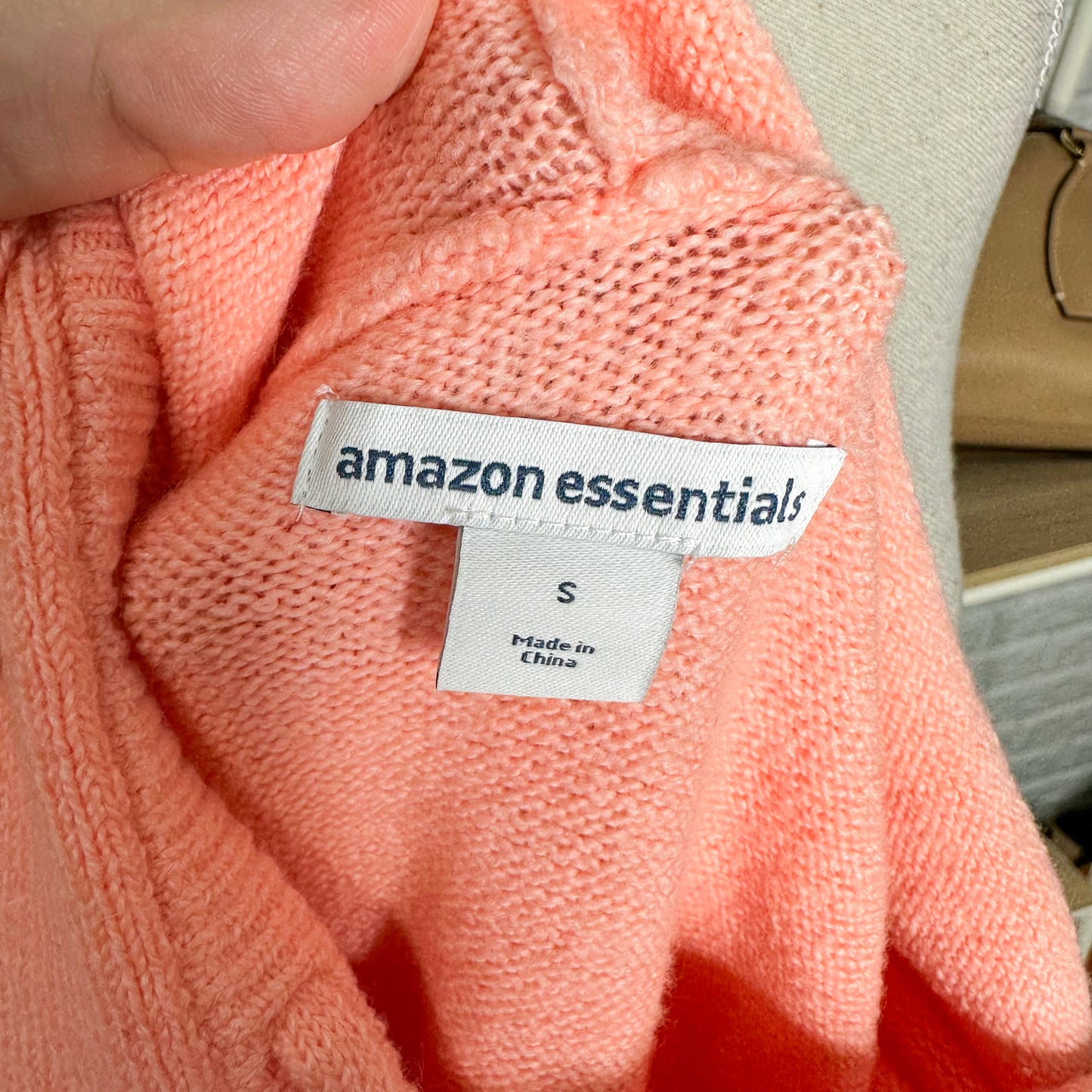 Amazon Essentials New Peach Soft Touch Hoodie Size Small
