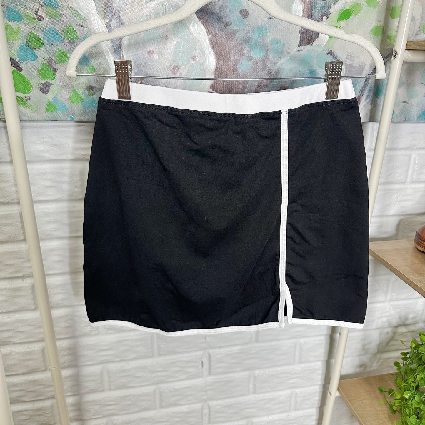 Minsure Two Piece Tennis Skort Set Black (M)