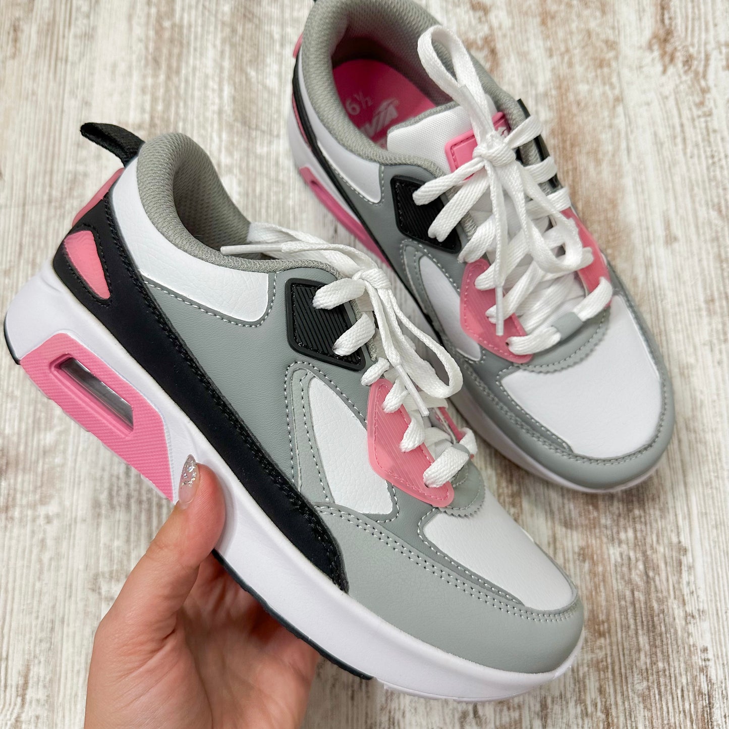 Avia New Pink Colorblock Sneaker (6)