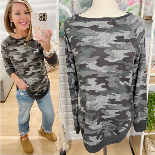 Maurice’s New Haven Camo Tunic (XS)