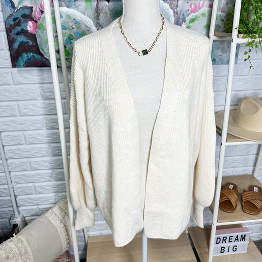 Selfie Couture New Bone Knit Cardigan Size XS/S