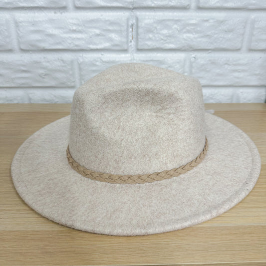 Maurice’s New Heathered Bone Braided Hat