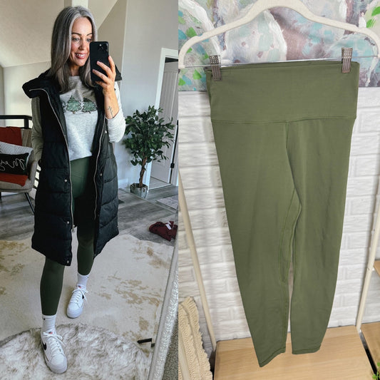 Colorfulkoala Buttery High Rise Leggings Green (M)
