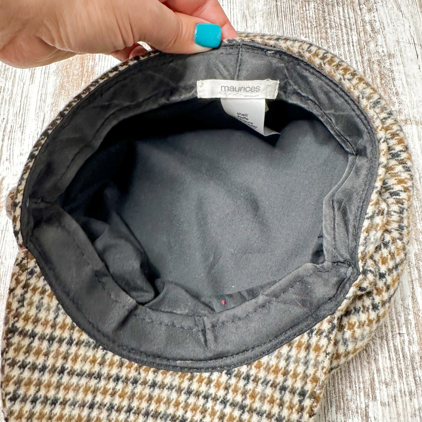 Maurice’s Houndstooth Fiddler Cap