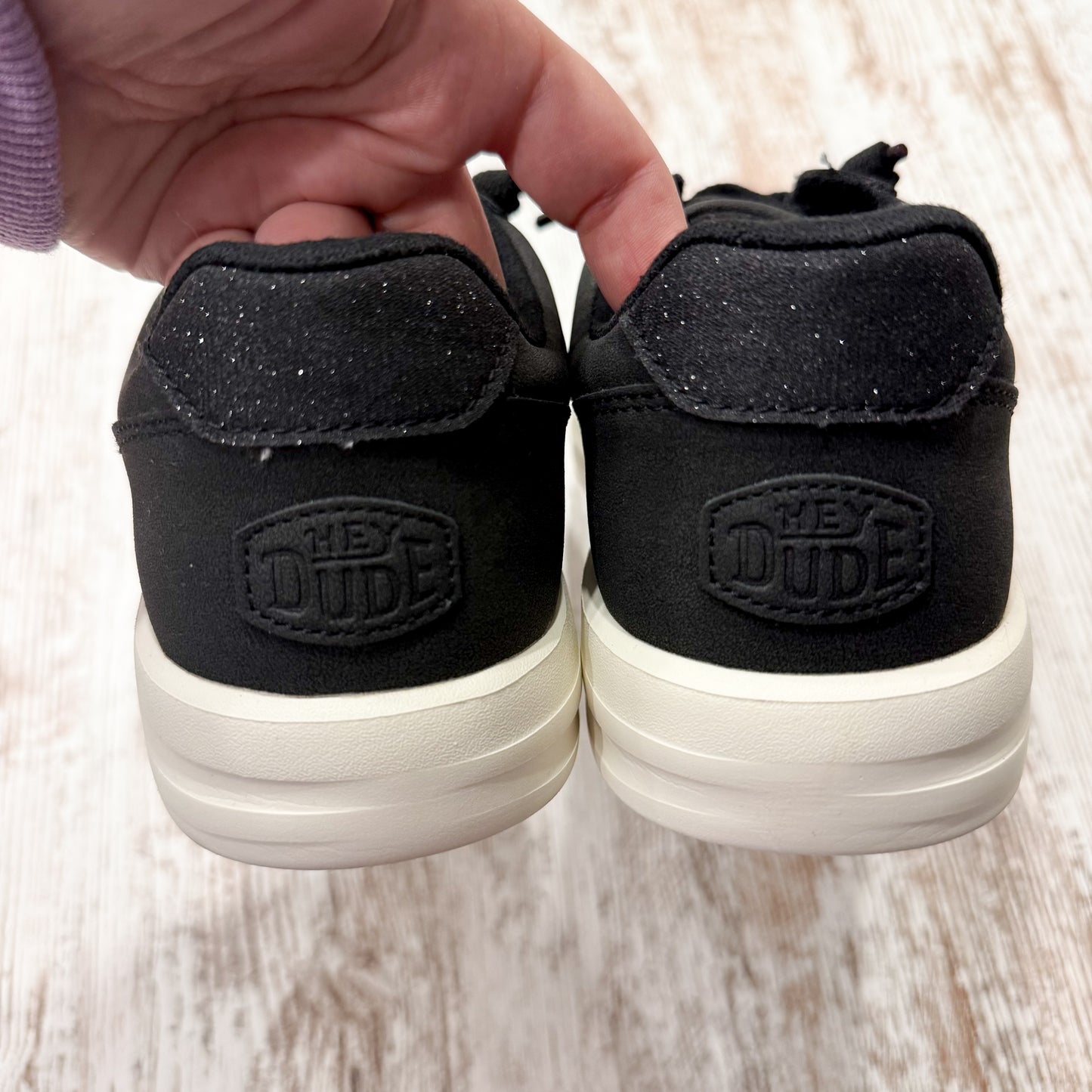 HEYDUDE Black Sneakers (9)