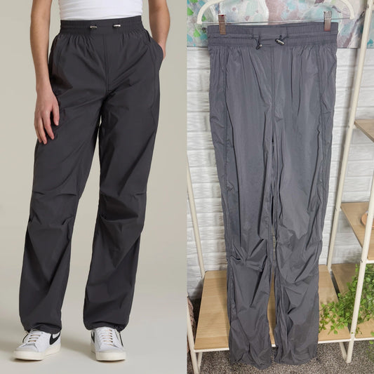 American Tall New Parachute Pants in Grey (Small XT)