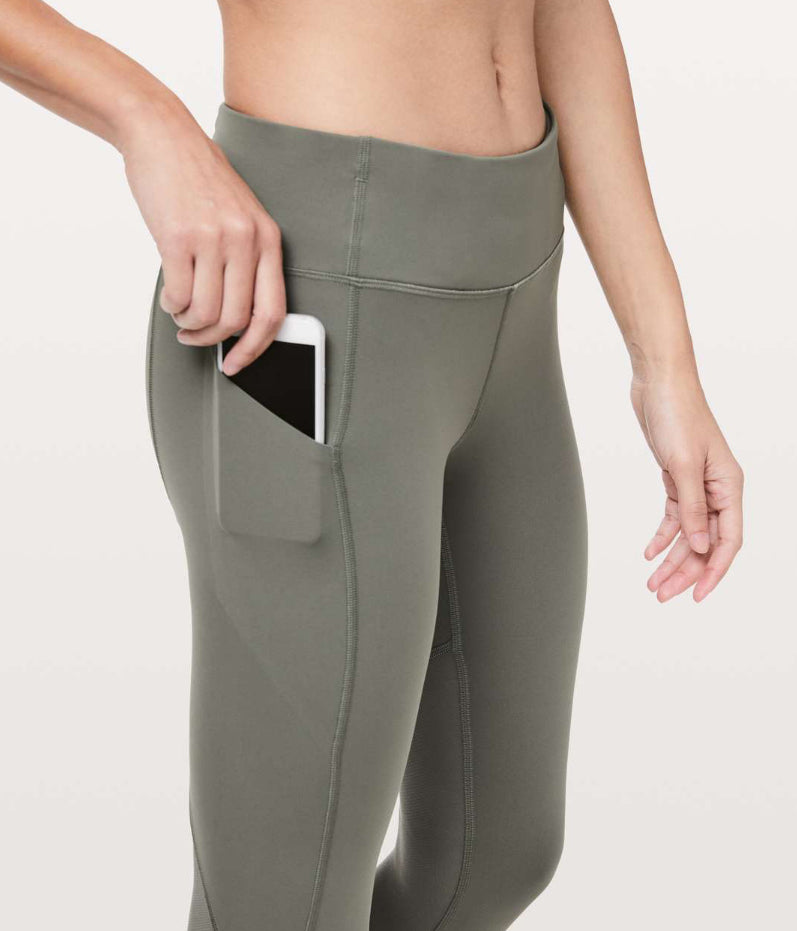 Lululemon Pace Rival Crop 22” in Grey Sage (10)