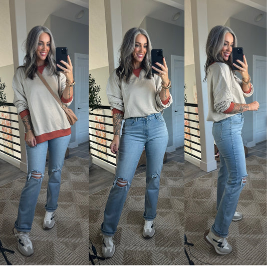 Wrangler High Rise True Straight Jeans (8/32)