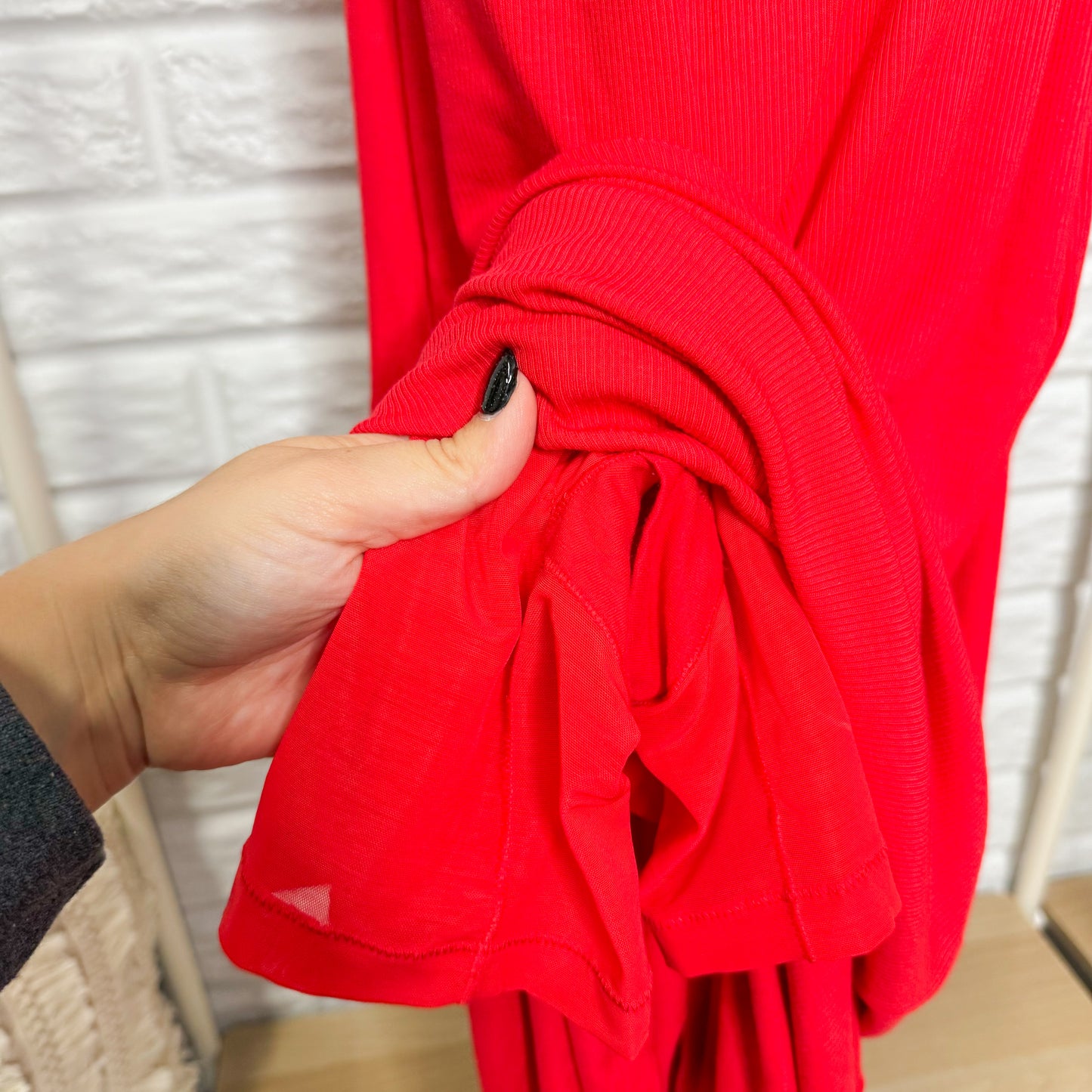 Popilush New Red Shapewear Maxi Dress (M)