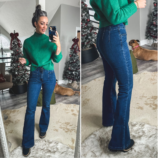 Maurice’s Sculptress High Rise Flare Jeans (8)