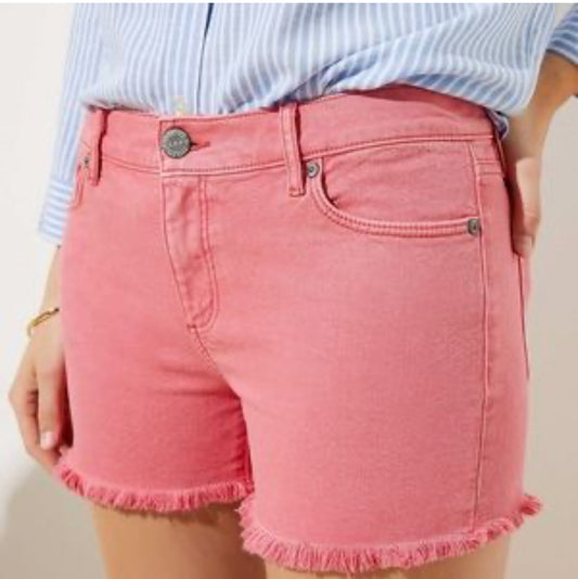 LOFT Pink Mid Rise Shorts (28/6)