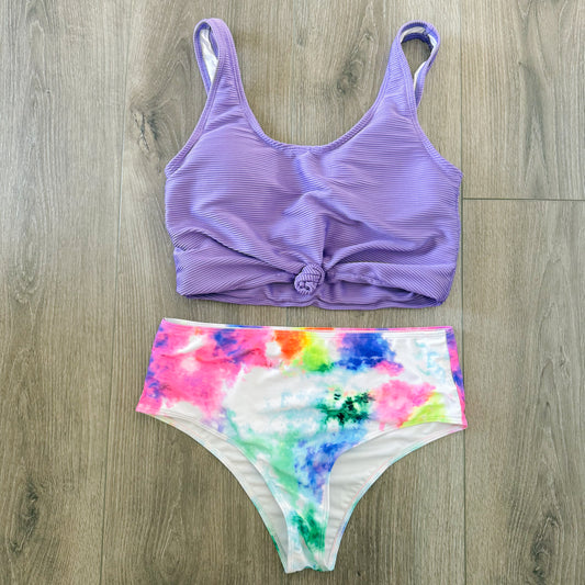 Coral Reef / SHEIN High Waisted Bikini (L/XL)