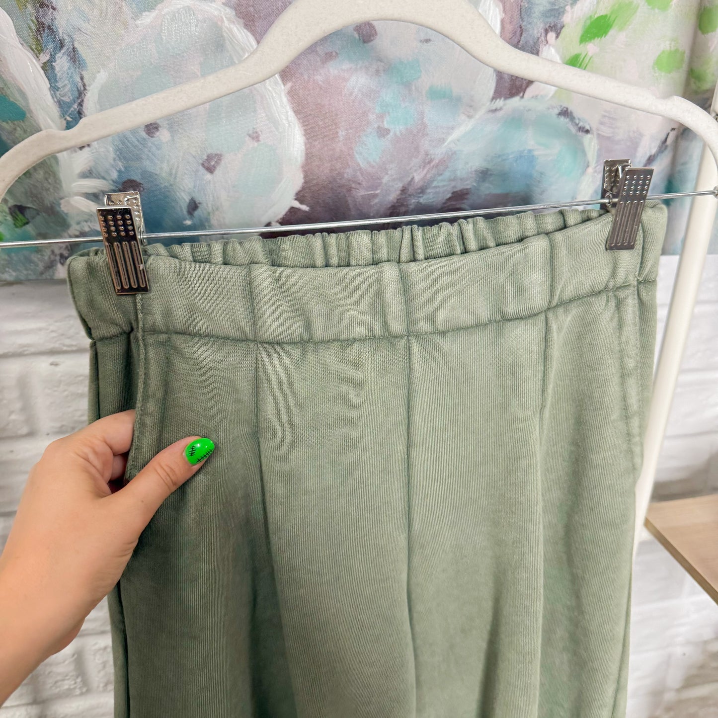 Aerie Green Heights Trouser (XXS)