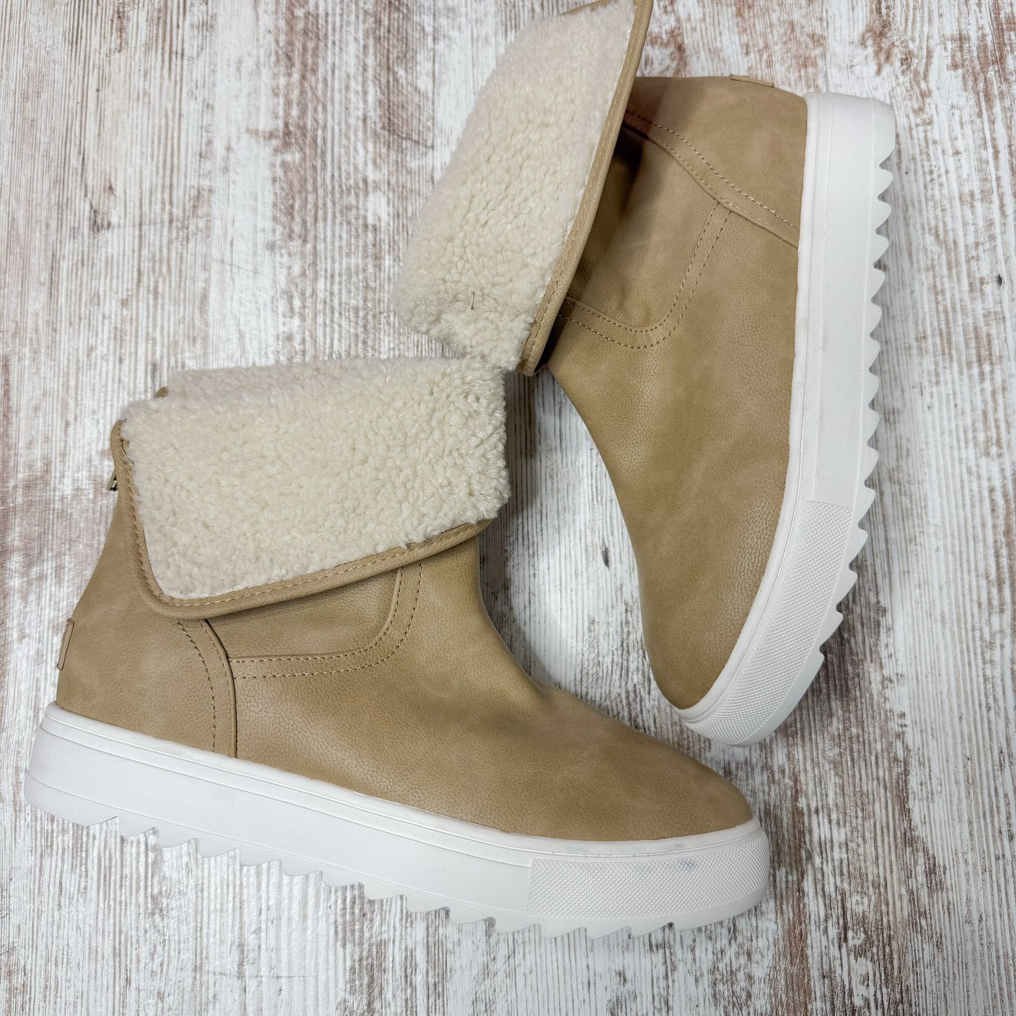 Yellow box Melisa Wedge Sneaker Boot (9.5)