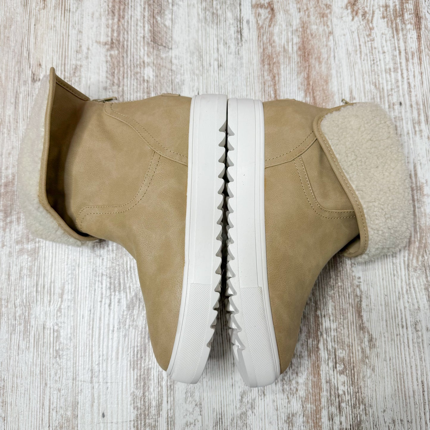 Yellow box Melisa Wedge Sneaker Boot (9.5)