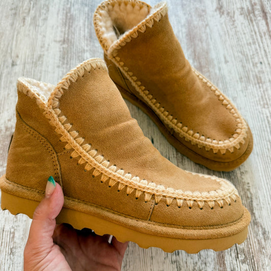 Bearpaw Winter Boots in Iced Coffee (6)