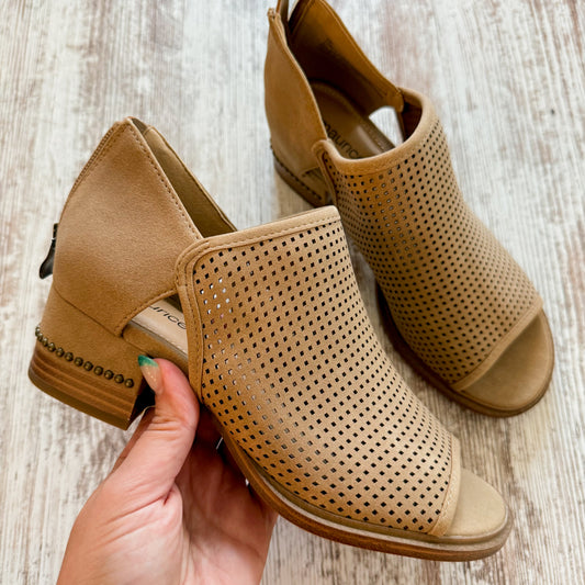 Maurice’s SuperCush Ciara Studded Perforated Block Heel Bootie (6)