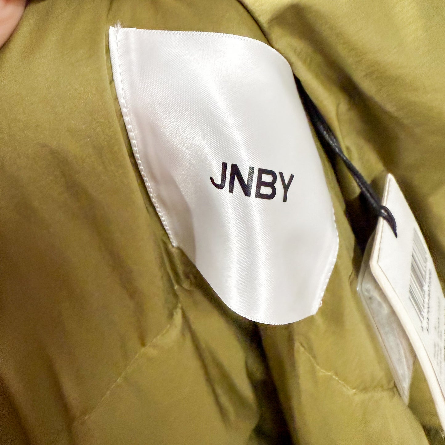 JNBY New Smooth Outside Quilt Down Coat Olive (S)