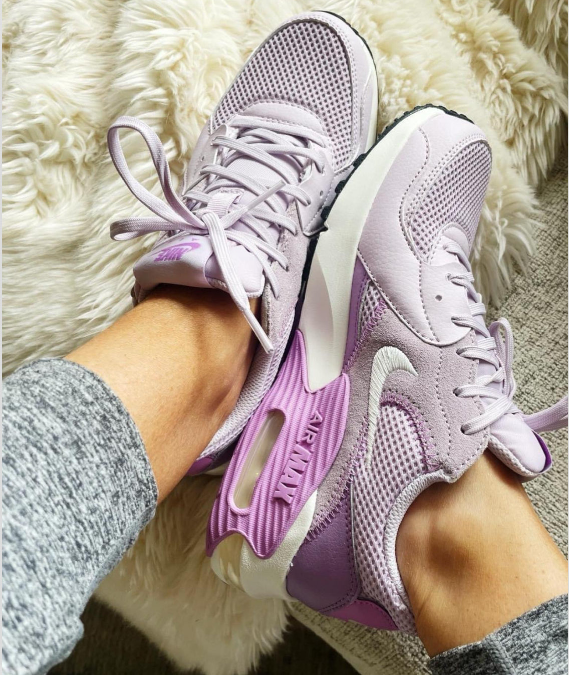 Nike Air Max Excee Shoe Violet Star (6.5)