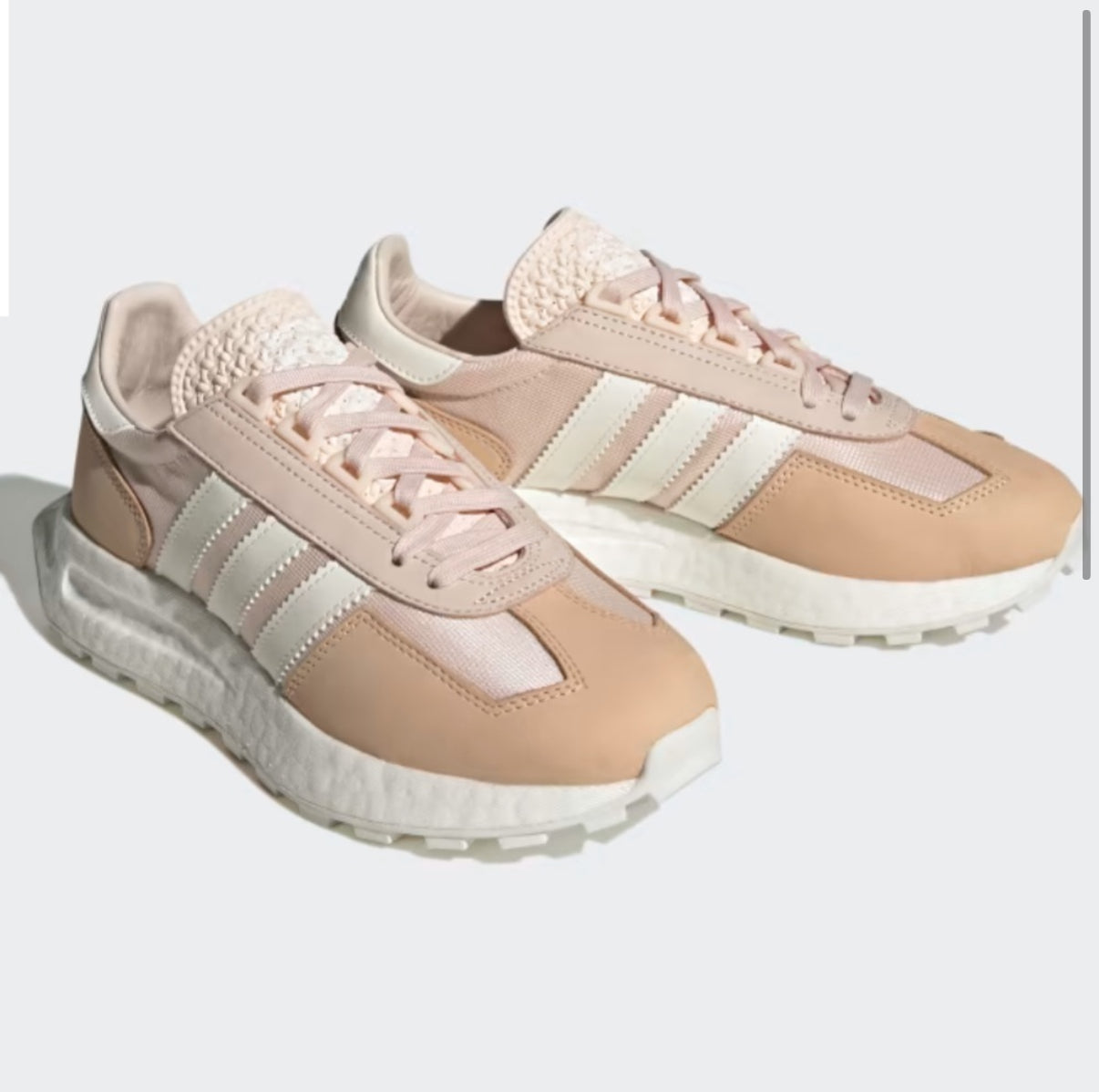 Adidas Retropy E5 leather Gym Shoes Sneakers Blush (6)