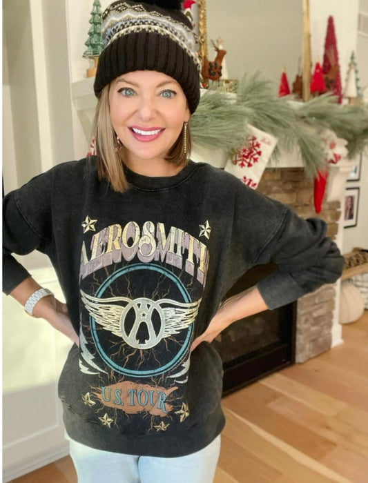 Maurice’s Aerosmith Graphic Sweatshirt (XS)