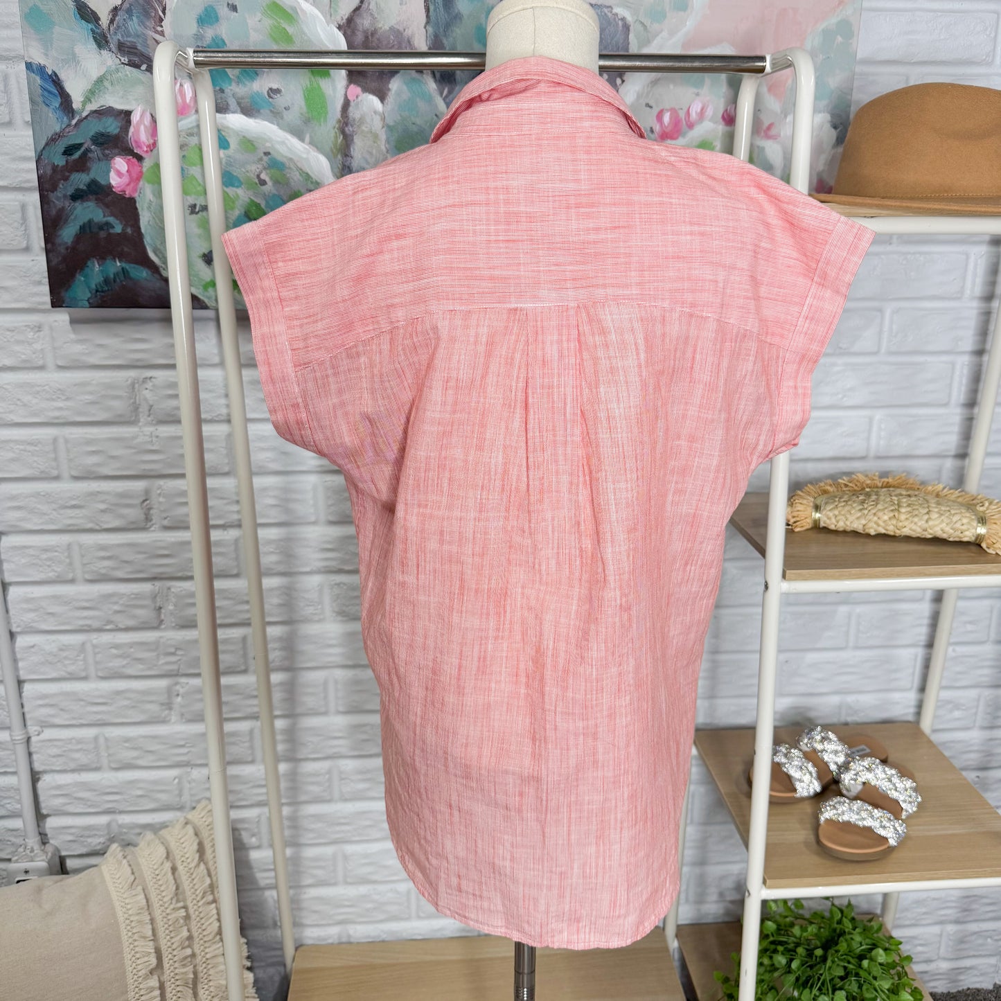 LOFT New Dolman Utility Everyday Shirt (XS)