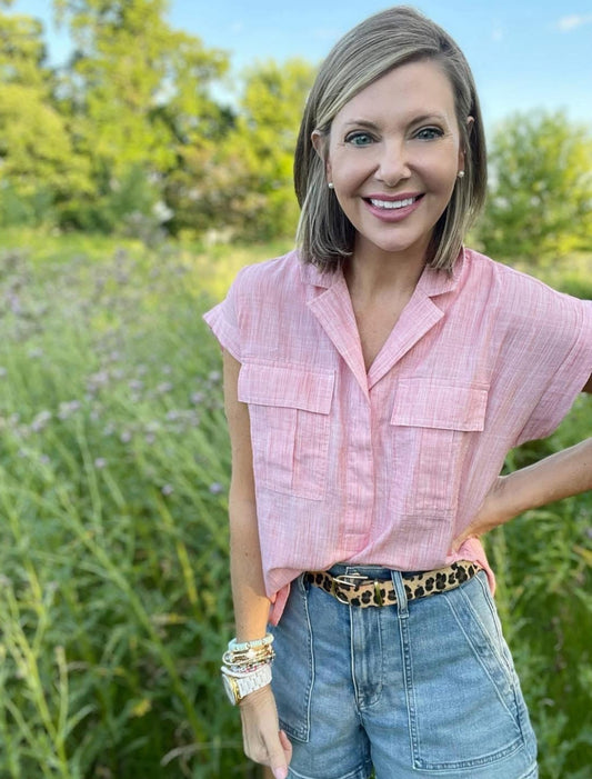 LOFT New Dolman Utility Everyday Shirt (XS)