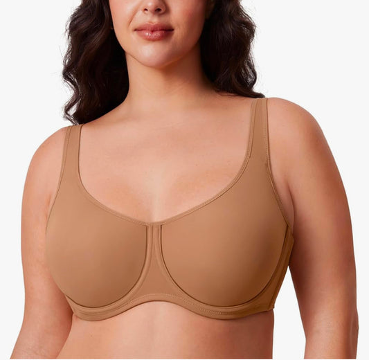 Delimira New Gravel Beige Full Coverage Underwire Bra (34E)