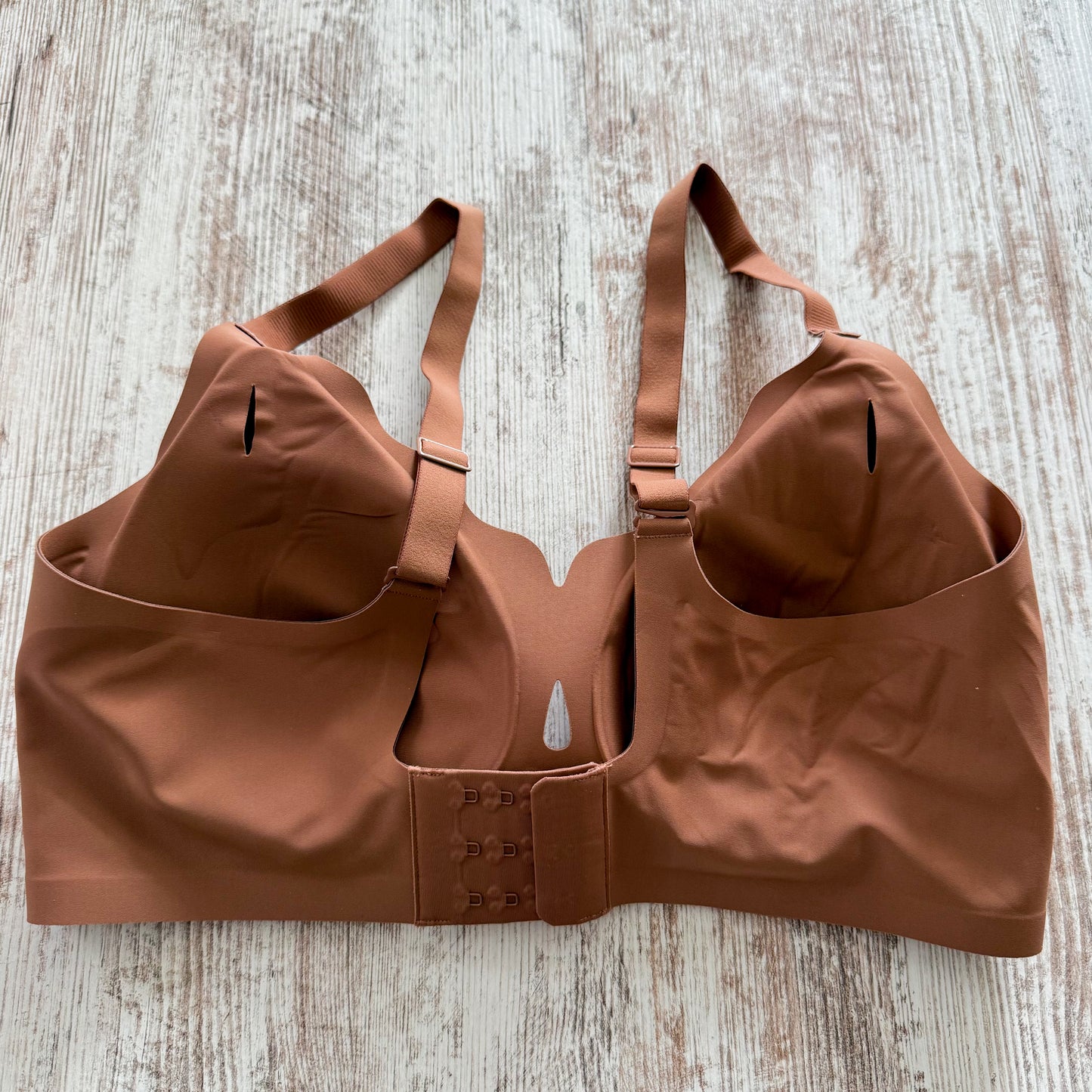 Luckmeey New Two Wave Neckline Seamless Bras (L)