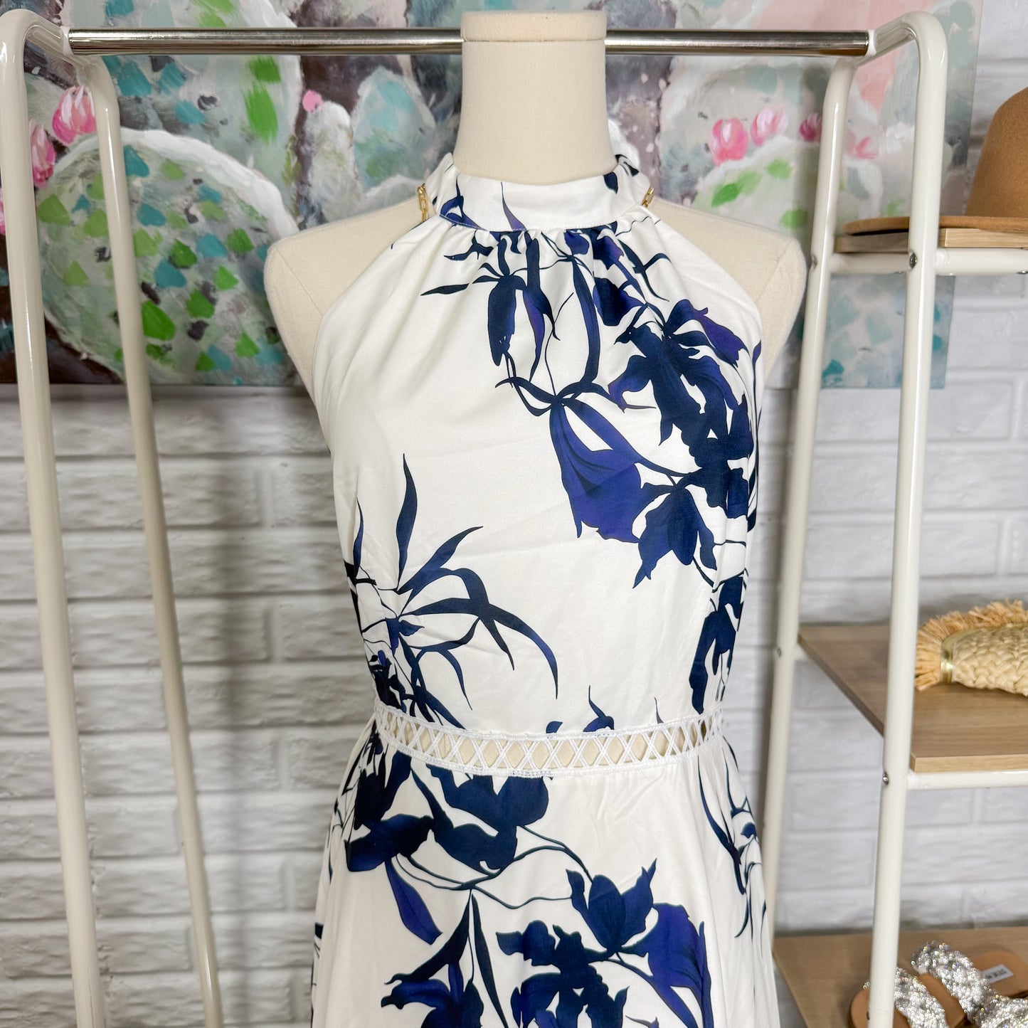 Cupshe New Faded Petals Floral Maxi Dress (M)