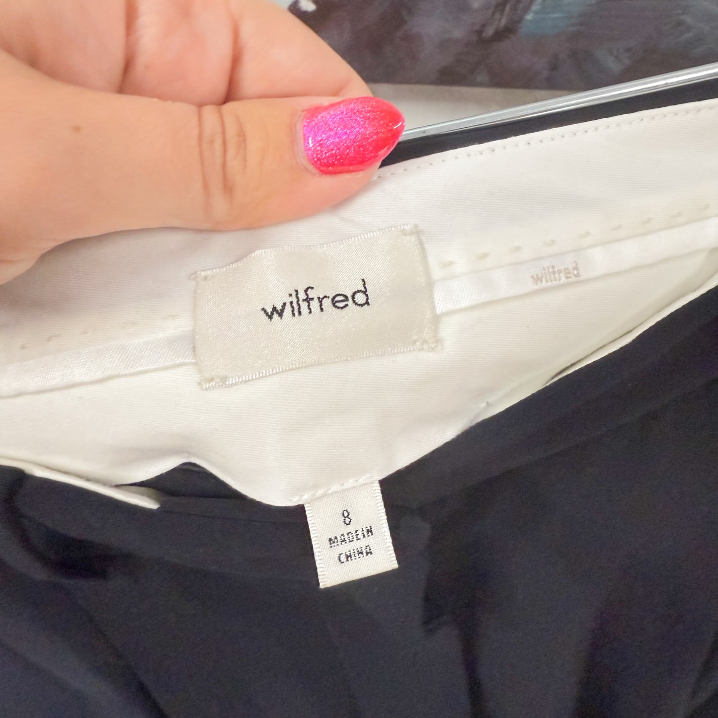 Aritzia Wilfred Carrot Pants in Black (8)