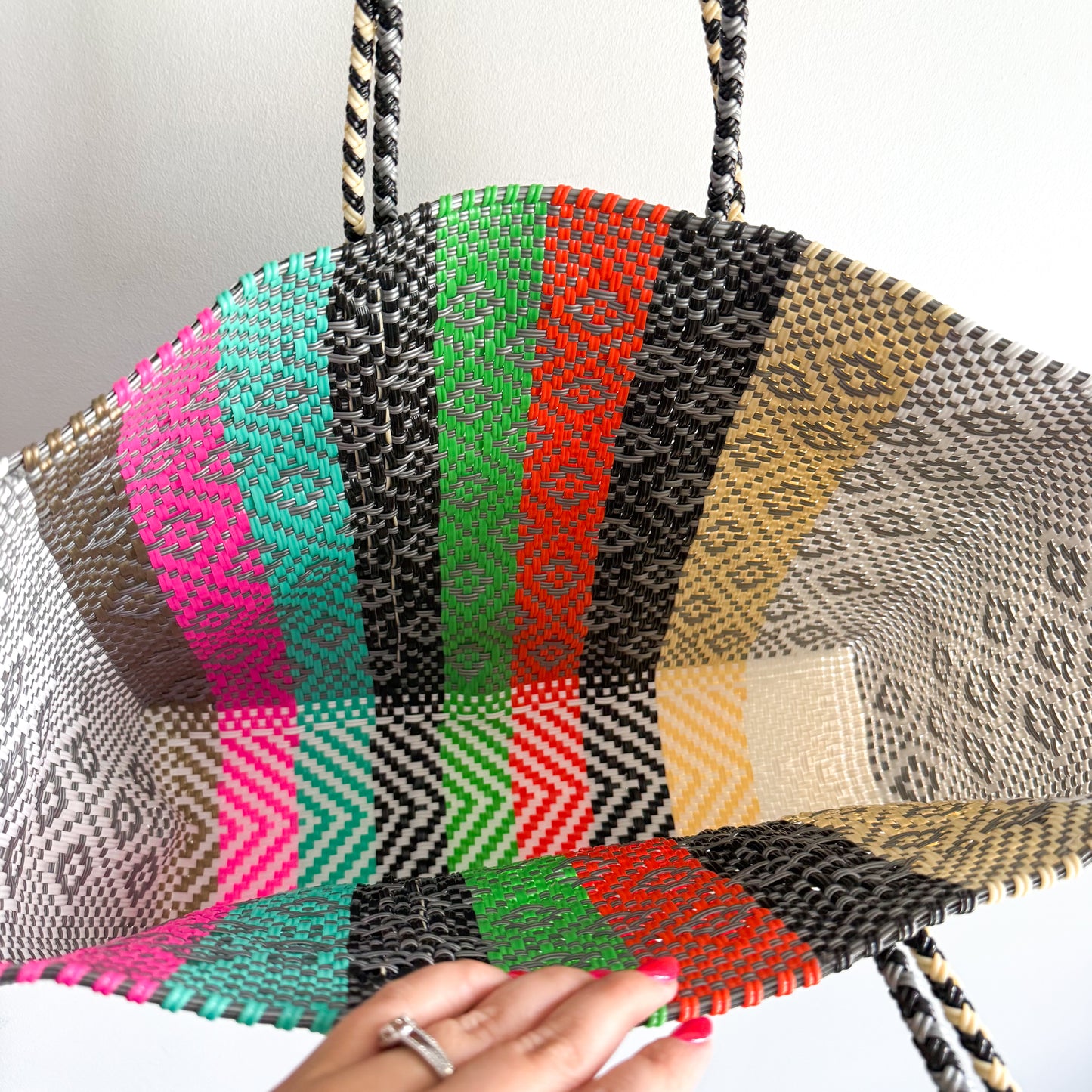 Tin Marin Water Resistant Maya Woven Tote