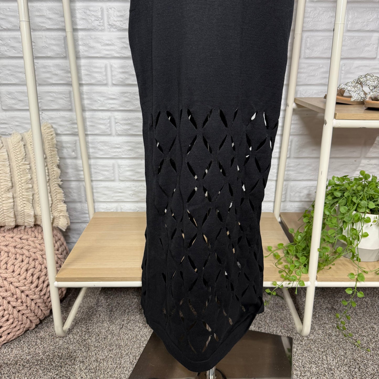 Cupshe x Renee & Elisha New Herbert Midnight Maxi Dress (S)