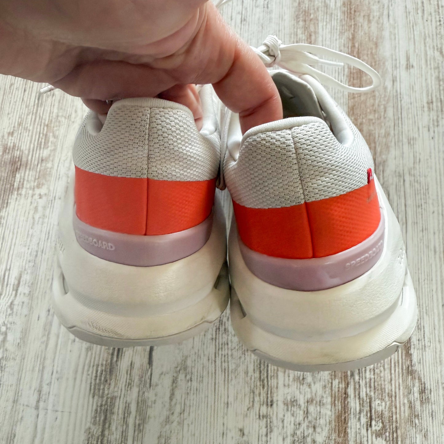 On Cloud Cloudpulse Knit Training Sneakers Pearl Blossom Workout (7)