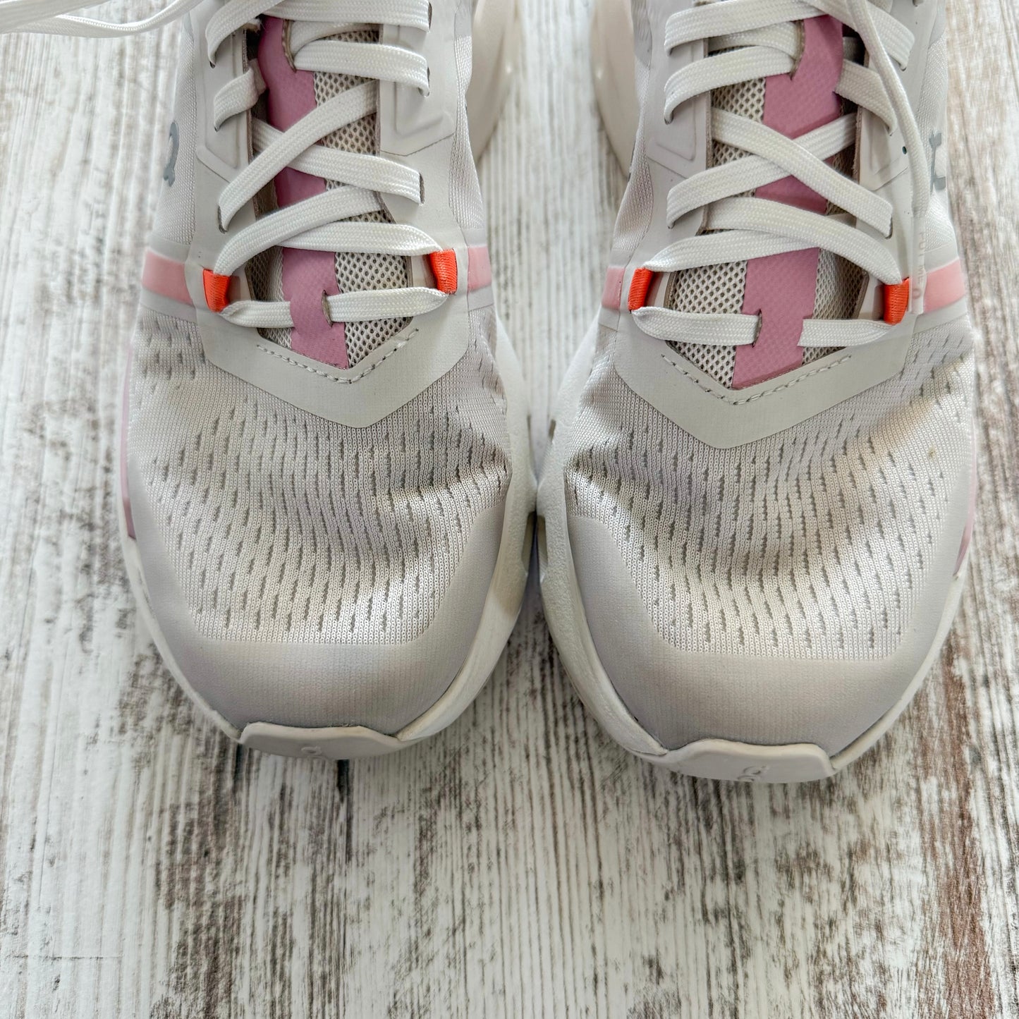On Cloud Cloudpulse Knit Training Sneakers Pearl Blossom Workout (7)