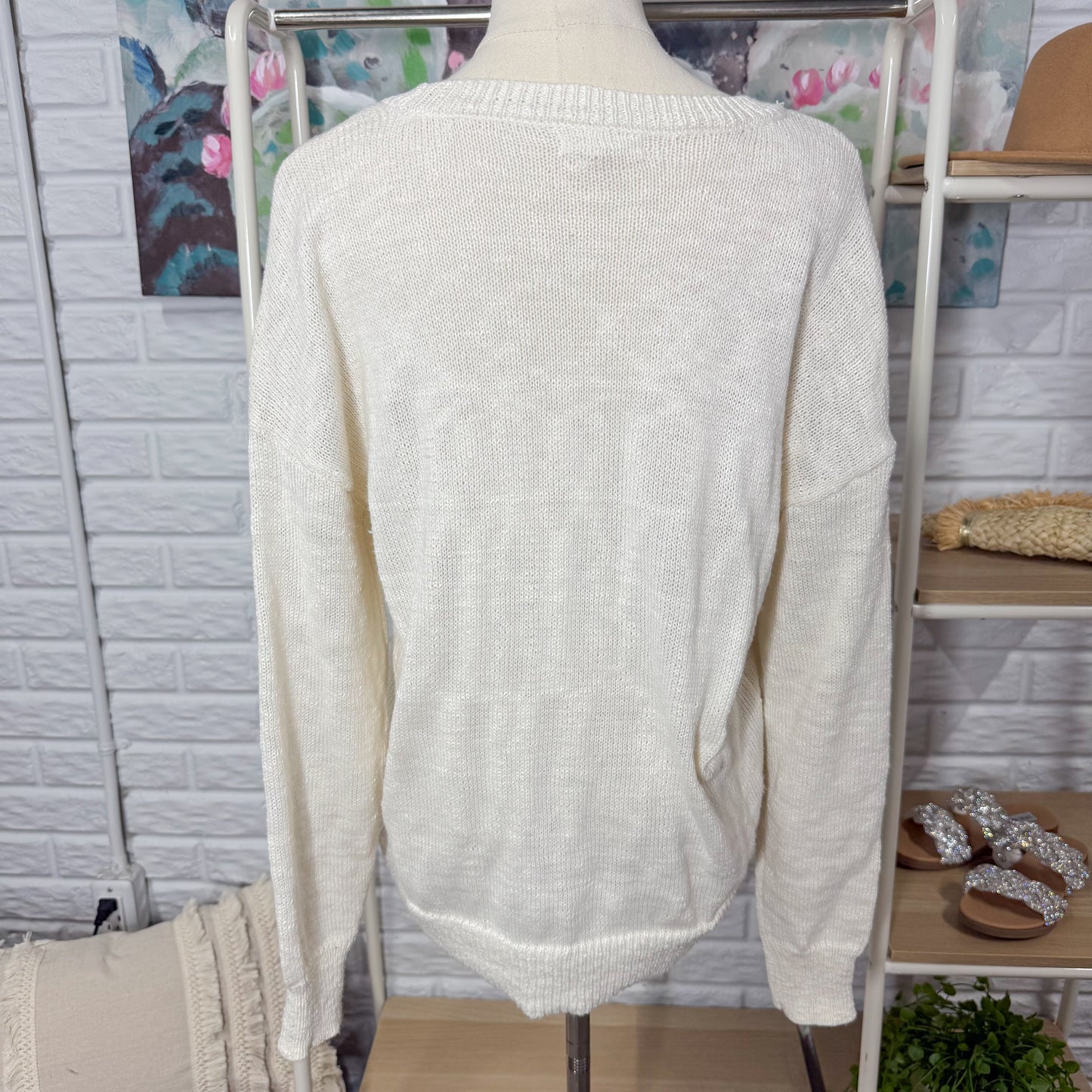 Maurice’s Mom Embroidered Sweater (M)