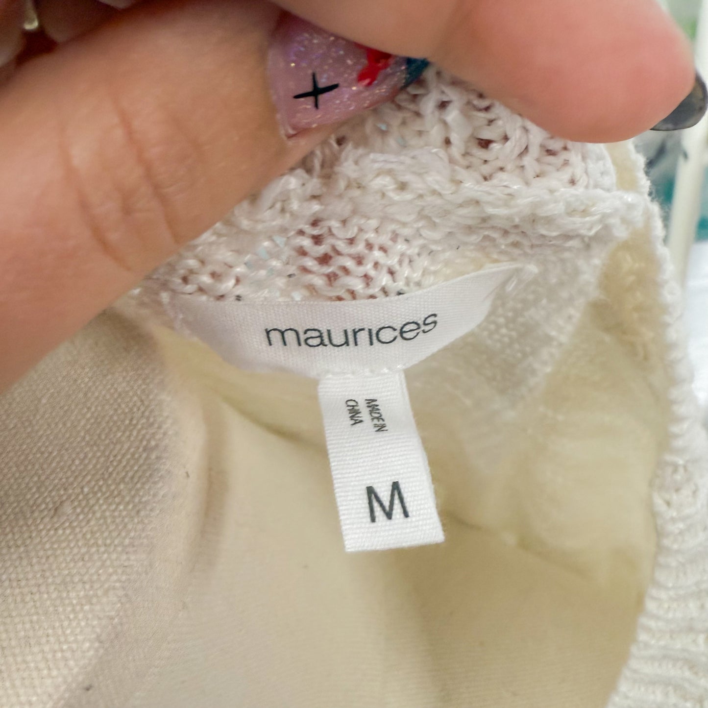 Maurice’s Mom Embroidered Sweater (M)
