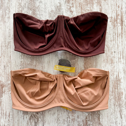 DELIMIRA New Two Confishape Strapless Bras (34E)