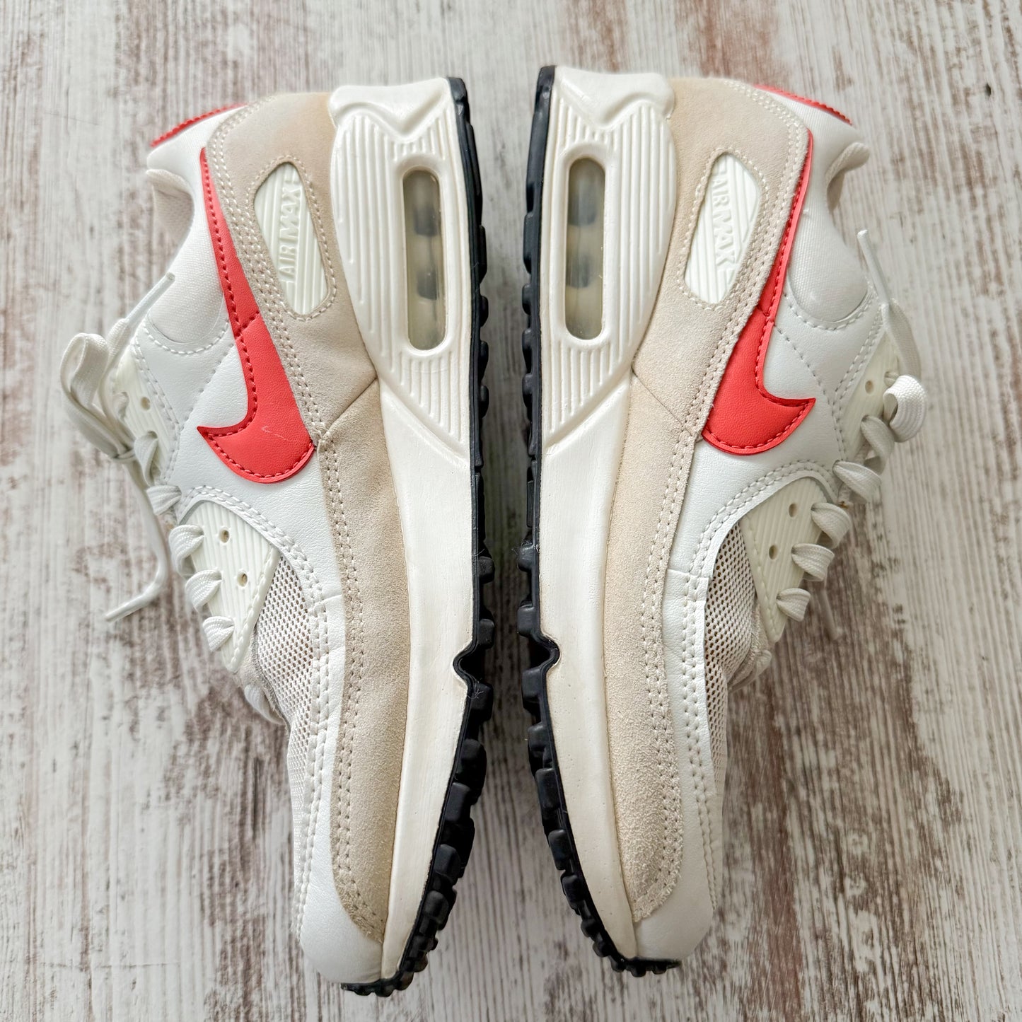 Nike Air Max 90 Mantra Orange White Shoes (9.5)