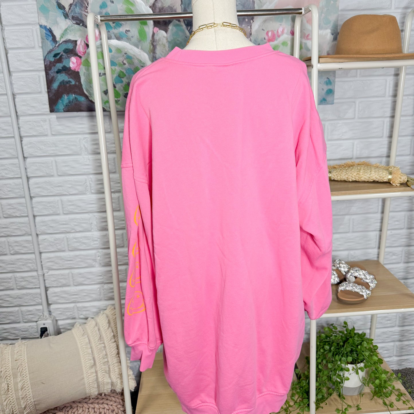 H&M Divided Oversized Nirvana Graphic Sweatshirt Dress (XL)