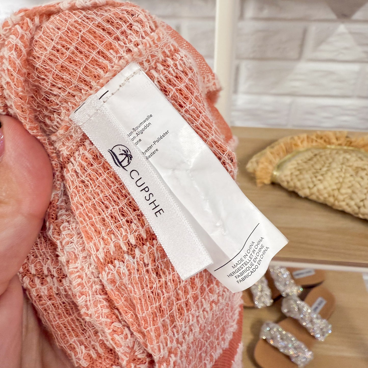 Cupshe Lace Kimono Coverup (OS)