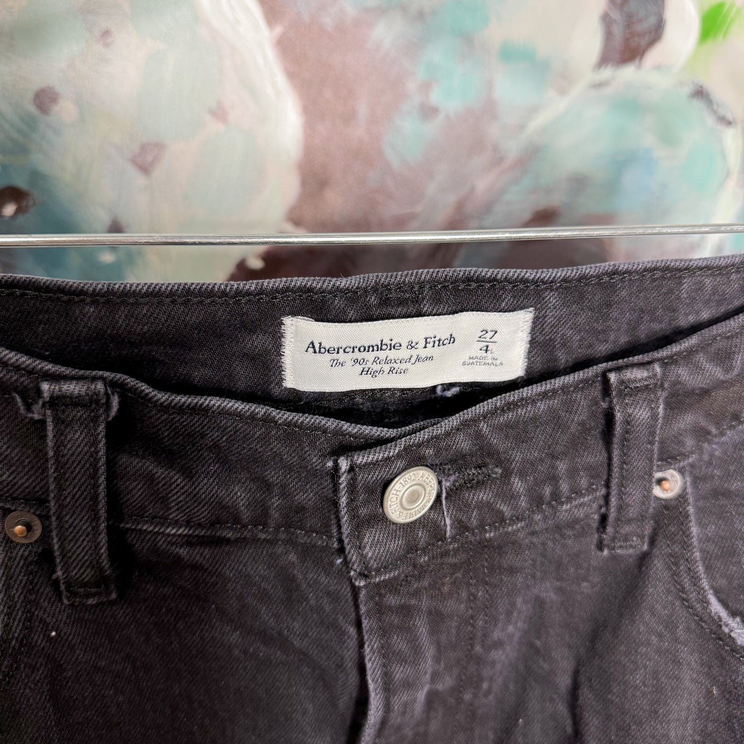 Abercrombie & Fitch 90s Relaxed High Rise Jeans (27/4L)